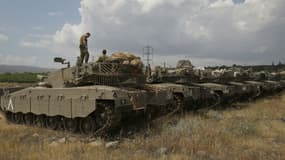 Des forces israéliennes, près de la frontière avec la bande de Gaza. (Photo d'illustration)