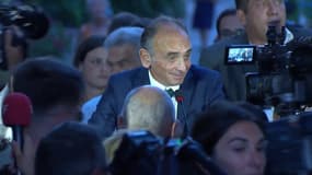 Eric Zemmour s'exprime à l'issue du second tour des élections législatives, le 12 juin 2022.