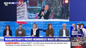 Story 1 : Grève contre la réforme des retraites: des manifestants moins nombreux mais déterminés - 10/12