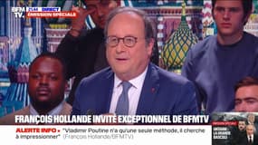 François Hollande: "Poutine sait très bien que s'il utilisait l'arme nucléaire, il subirait une attaque encore plus forte sur son territoire"