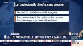 Loi audiovisuelle : Netflix prêt à batailler