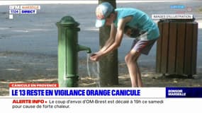 Canicule: les Bouches-du-Rhône maintenues en vigilance orange pour vendredi