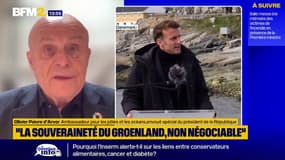 Groenland: "Il n'y aura pas d'invasion militaire américaine", estime l'ambassadeur pour les poles Olivier Poivre d'Arvor