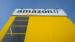 Entrepôt de l'entreprise Amazon en France