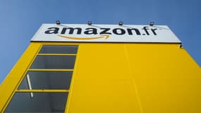 Entrepôt de l'entreprise Amazon en France