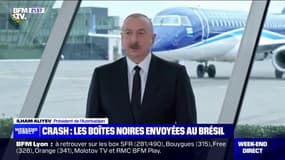 Crash au Kazakhstan: "La partie russe voulait étouffer la question", affirme le président azerbaïdjanais 