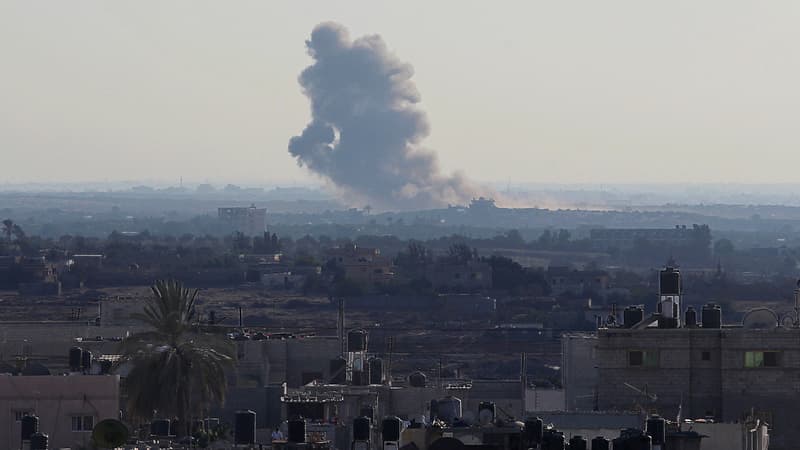 Une explosion dans le nord du Sinaï, en Egypte, le 17 septembre dernier.