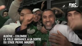 Algérie – Colombie : La folle ambiance à la sortie du stade Pierre Mauroy