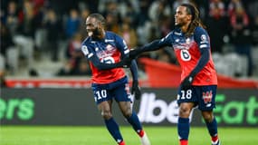 Jonathan Ikoné et Renato Sanches