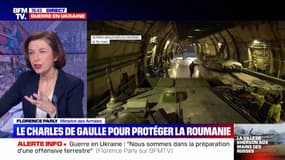 Guerre en Ukraine: Florence Parly annonce que le porte-avions Charles-de-Gaulle fait partie du dispositif français déployé