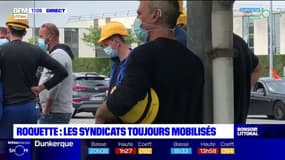 Lestrem: les salariés de l'entreprise Roquette toujours mobilisés
