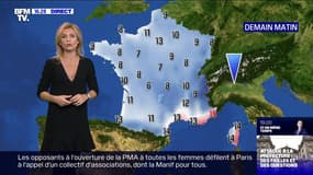 La météo pour ce lundi 7 octobre 2019