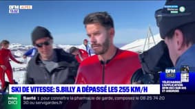 Ski de vitesse: Simon Billy a dépassé les 255 km/h dans les Hautes-Alpes