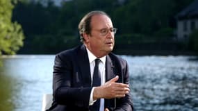 François Hollande le 26 juin 2024 sur BFMTV.