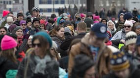 La foule lors de la marche des femmes dans le Minnesota aux Etats Unis en 2017. (Photo d'illustration)
