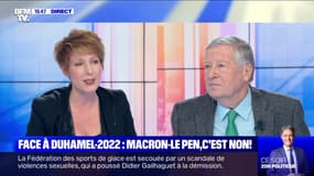 Face à Duhamel: Duel Emmanuel Macron- Marine Le Pen en 2022, c'est non ! - 12/02