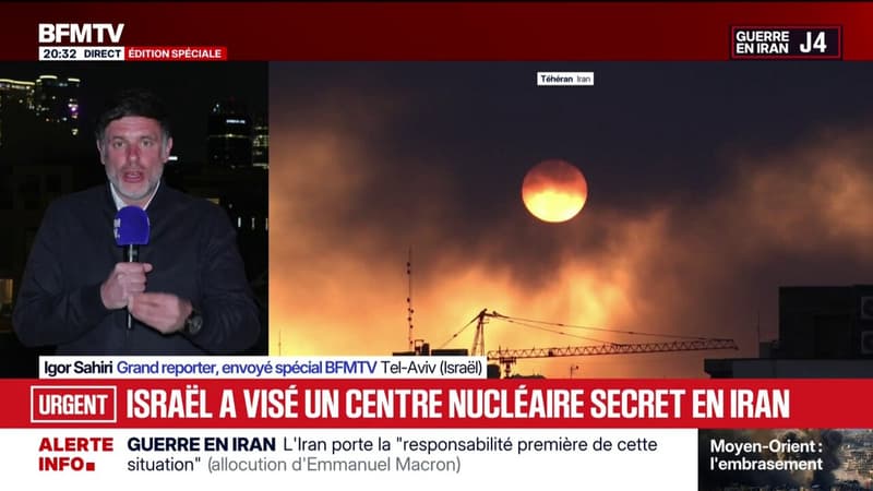 Guerre au Moyen-Orient: Israël assure avoir visé un centre nucléaire souterrain secret à l'ouest de Téhéran en Iran