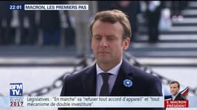 Emmanuel Macron, les premiers pas