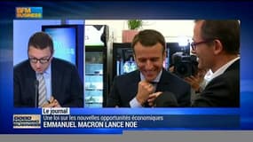 Emmanuel Macron lance NOE