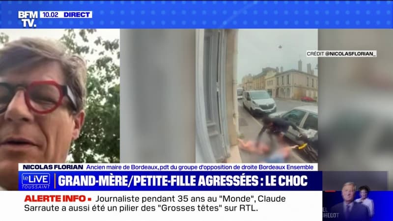 Septuagénaire et sa petite-fille agressées: l'ancien maire de Bordeaux affirme 