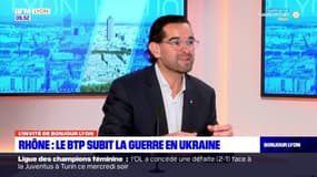 Guerre en Ukraine: le président de la fédération du BTP Rhône affirme qu'il y des risques d'arrêt de chantiers