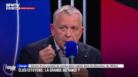 FORUM BFMTV - "Tous les chefs d'entreprises, avant de faire notre métier, on est des collecteurs d'impôts. On passe notre temps à payer des charges", dit Serge, chef d'entreprise
