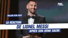 Ballon d'Or : "je garde en tête toutes les bonnes choses vécues à Paris" lâche Messi