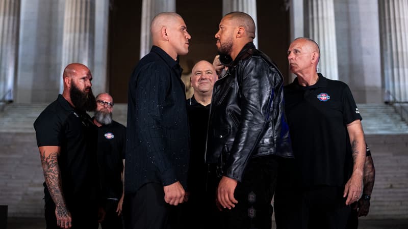 UFC Maison Blanche: les images dingues de la conférence de presse au Lincoln Memorial