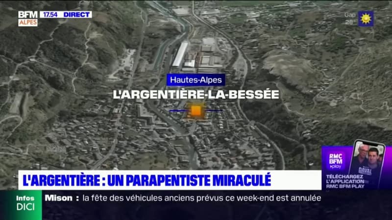 L'Argentière-la-Bessée: un parapentiste se fait une frayeur lors d'un vol