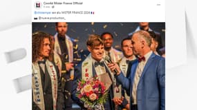 Charles Stamper, mister Rhône-Alpes, est élu Mister France 2024 ce samedi 17 février. 