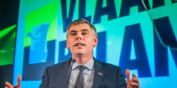 Filip Dewinter est la tête de file du parti d'extrême droite flamand Vlaams Belang. Filip Dewinter est la tête de file du parti d'extrême droite flamand Vlaams Belang.