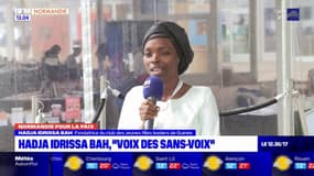 Forum Normandie pour la paix: Hadja Idrissa Bah appelle à "une révolution des jeunes filles" pour le respect de leurs droits