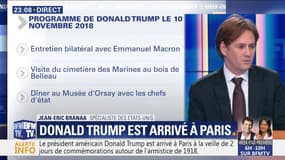 Commémoration du 11 novembre : Donald Trump arrive à Paris (3/3)