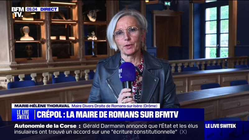 Mort de Thomas à Crépol: la maire de Romans-sur-Isère pas étonnée de la nouvelle vague d'arrestations
