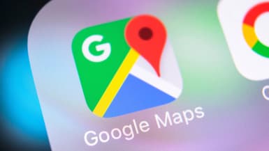 Illustration de l'application Google Maps