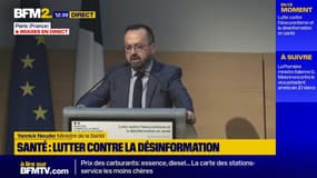 Santé: "Nous rentrons en guerre contre la désinformation", déclare le ministre Yannick Neuder
