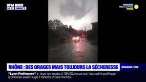 Rhône: malgré les récents orages, la sécheresse persiste