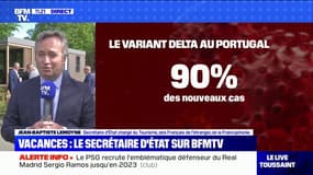 Jean-Baptiste Lemoyne: "Je lance cet appel à un été bleu blanc rouge (...) En France, on a tout"