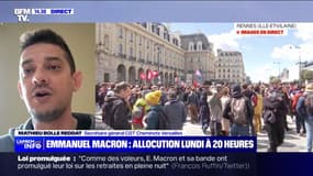 Mathieu Bolle-Reddat (CGT-Cheminots): "Les travailleurs et la jeunesse de ce pays ne vont pas rentrer dans le rang tranquillement"