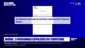 Rhône: trois étrangers délinquants expulsées du territoire