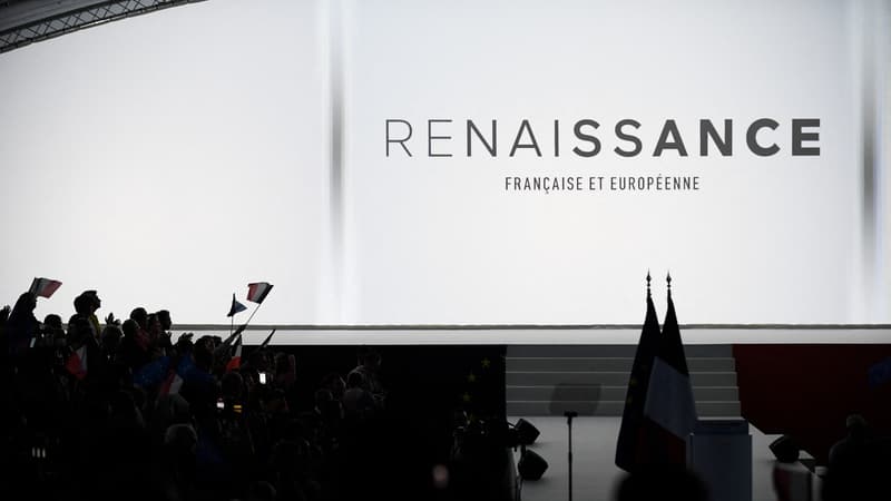 La manifestation s'est déroulée devant le siège de Renaissance (photo d'illustration).