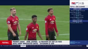 Man United-Tottenham (21h sur RMC Sport 1) : Les Red Devils sous pression 