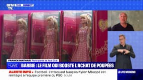 Franck Mathais, porte-parole de Joué Club: "Le film permet de remettre Barbie au goût du jour dans l'esprit de ces adolescents et de ces adultes"