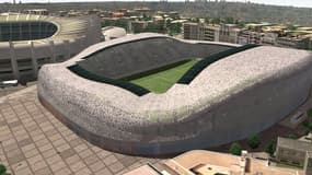 Le projet de nouveau stade, dessiné par Rudy Ricciotti