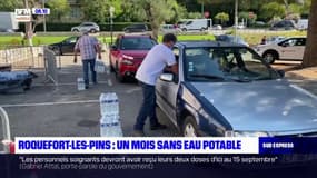 Roquefort-les-Pins: un mois sans eau potable au robinet