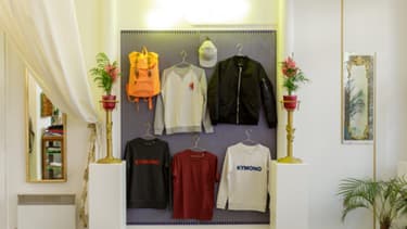 Le showroom de Kymono située dans le marais à Paris.