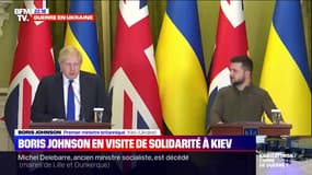 Boris Johnson: "Nous apporterons à l'Ukraine le soutien dont elle a besoin"