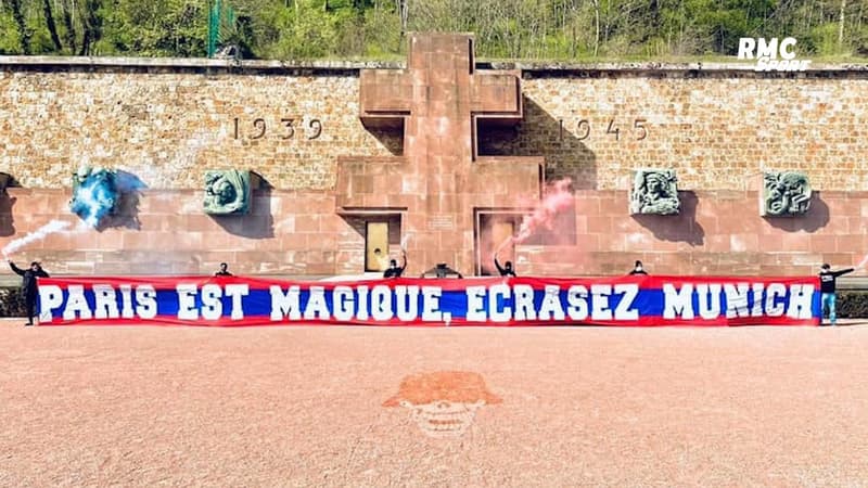 PSG : Une banderole de supporters