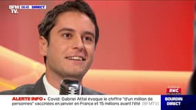 Gabriel Attal ne connait pas le montant de l'amende en cas de récidive du non-respect du couvre-feu