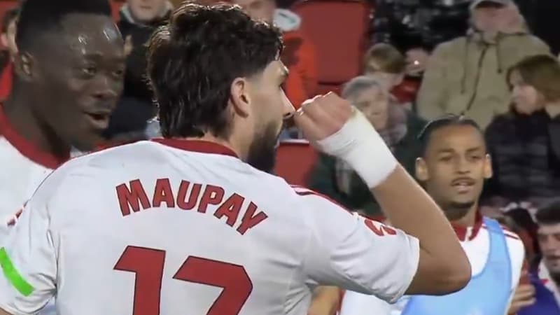 Le golazo de Neal Maupay pour son premier match avec le FC Séville